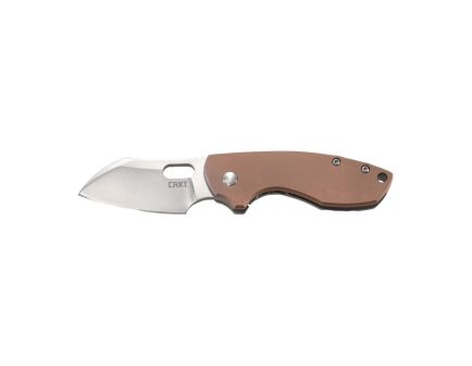 CRKT Pilar Folding Knife Sheepsfoot, Copper