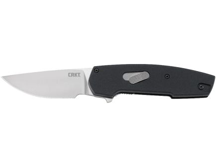 CRKT Cottidae Folding Knife Drop Point, Black