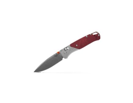 Benchmade Bugout Folding Drop Point Knife, Redstone - 535-09