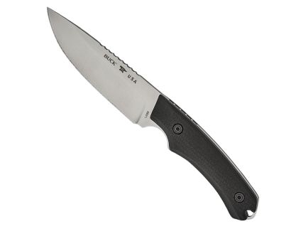 Buck Alpha Guide Elite Fixed Blade Drop Point Knife, Black - 0663BKS-B
