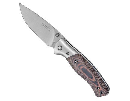 Buck Selkirk Folding Drop Point Knife, Black/Brown - 0835BRS-C