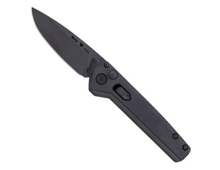 Buck Deploy Auto Folding Drop Point Knife, Blackout - 0838BKS-B