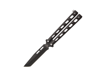 Bear & Son Buterfly Tanto Knife, Black - 115TANBCP