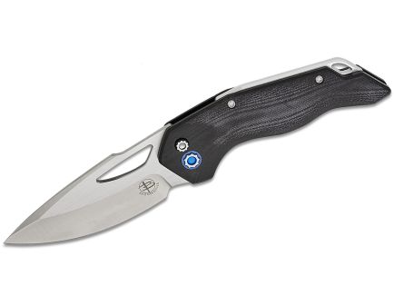 Begg Knives Steelcraft Galaxy Folding Harpoon Drop Point Knife, Black - BG058