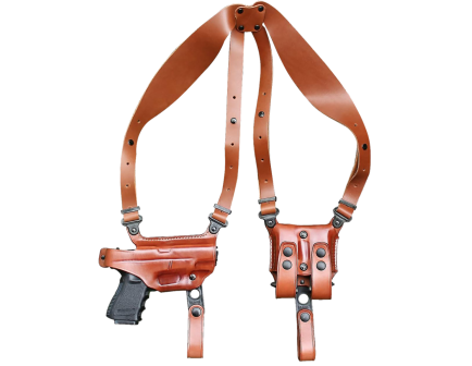 1791 Gunleather Nakatomi Special Sig Sauer P320 Shoulder Horizontal Holster Right Leather, Classic Brown