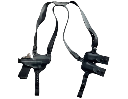 1791 Gunleather Nakatomi Special Sig Sauer P320/P320C Shoulder Horizontal Holster Right Leather, Stealth Black