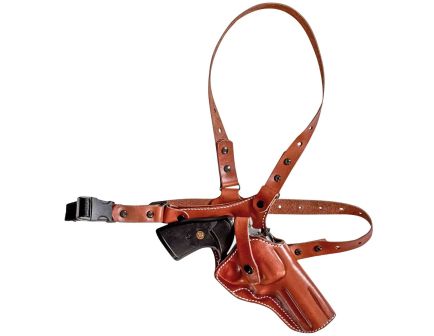 1791 Gunleather Pathfinder Smith & Wesson K/L Frame Shoulder Holster Right Leather, Classic Brown