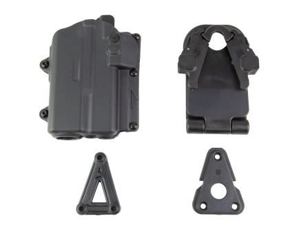 Alien Gear Rapid Force Level 2 Duty Glock G19/G19X//G22/G45 OWB Holster Right Polymer, Black