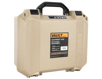 Pelican V200C Vault 15.41" x 13.08" x 6.16" Medium Equipment Case w/Foam, Flat Dark Earth
