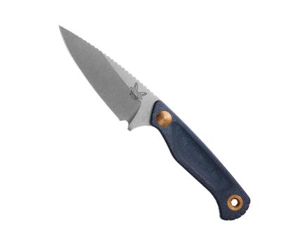 Benchmade Dacian Spear Point Fixed Blade Knife, Denim Micarta - 203-04