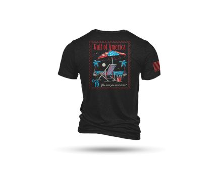 Nine Line Gulf of America T-Shirt, Charcoal - 3X-Large