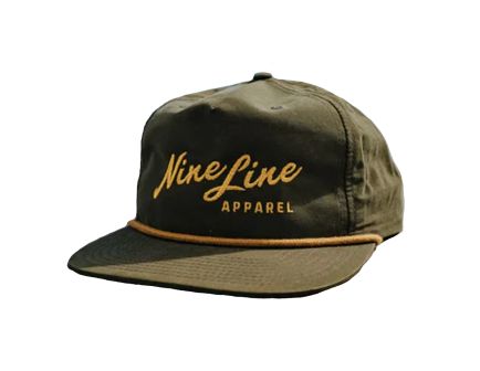 Nine Line Classic Nine Line Snapback Hat, Olive