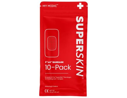 My Medic SuperSkin Bandage 10 Pack - MM-SPL-MD-PK-AC-SSB-1X3-10PK