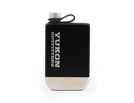 Yukon Outfitters 9oz Highline Flask, Black - YF09BLK