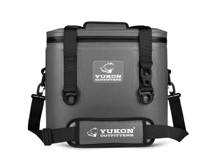 Yukon Outfitters 30 Can Tech Cooler, Charcoal/Black - MG30CHBLK