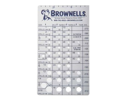 Brownells U.S. Screw Checker
