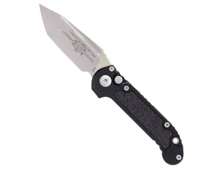 Microtech LUDT T/E Gen III Apocalyptic Folding Tanto Knife, Black - 1136-10AP