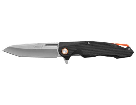 Camillus Regent Folding Reverse Tanto Knife, Black - CAM19365