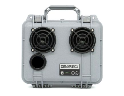 DemerBox DB2 Rugged Waterproof Bluetooth Speaker, Jetport Silver - DB2-1300-SLV
