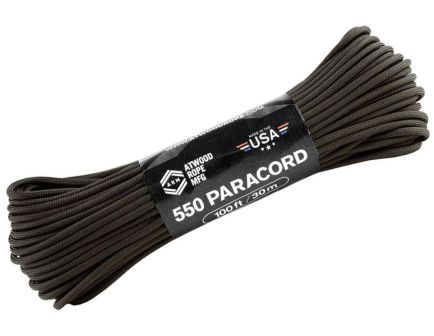 Atwood Parachute Cord 100 Ft, Stealth Olive