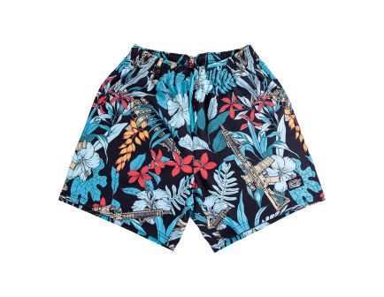 Born United Men's Performance Training Shorts - 5.5"- Tactical Tropic