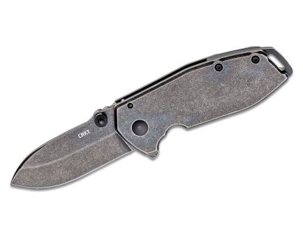 CRKT Squid Drop Point Folding Knife, Black - 2493C