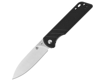 QSP Parrot Folding Spear Point Knife, Black - QS102A2