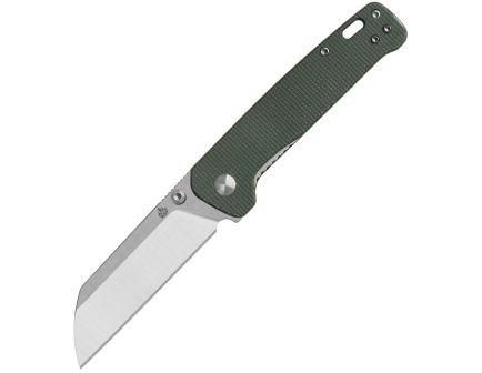 QSP Penguin Folding Sheepsfoot Knife, Green - QS130V2C1