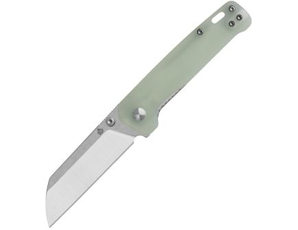 QSP Penguin Folding Sheepsfoot Knife, Jade - QS130V2G1