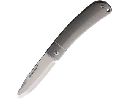 Rough Rider APTA Folding Drop Point Knife, Titanium - RR2286