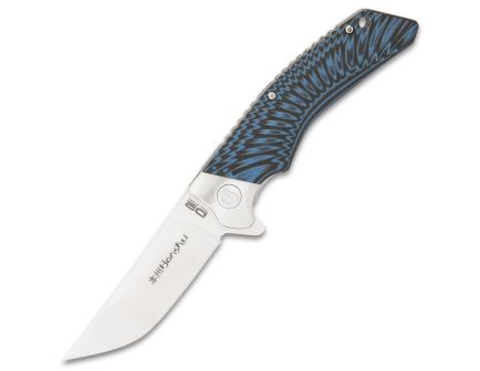 United Cutlery Honshu Sekyuriti Folding Drop Point Knife, Blue - UC3440
