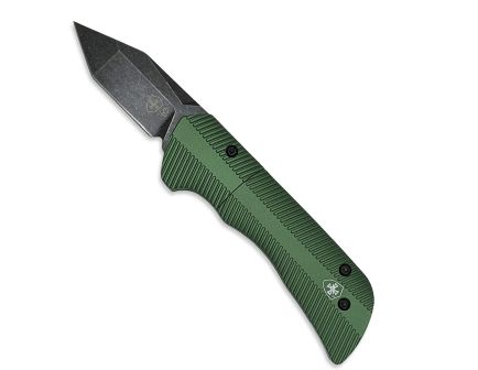 Templar Knife California Legal Auto Assisted Tanto Knife, Green - CAA-AG-22-1