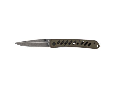 Gerber Affirm Folding Drop Point Knife, Green - 1074312