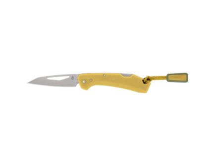 Gerber LST Mini Folding Wharncliffe Knife, Mustard Yellow - 1074532