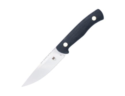 CobraTec Knives Koonsman Fixed Blade Drop Point Knife, Black - CTKMNBLK