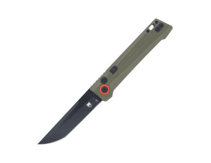 CobraTec Knives Inferno Folding Tanto Knife, OD Green - CTIFRODG
