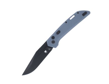 CobraTec Knives Naja Folding Clip Point Knife, Slate Grey - CTNAJSLGRY