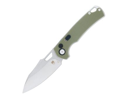 CobraTec Knives Wolverine Folding Clip Point Knife, OD Green - CTWOLAUTOODG