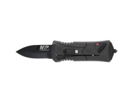Smith & Wesson M&P Compact OTF Spear Point Knife, Gray - 1224861