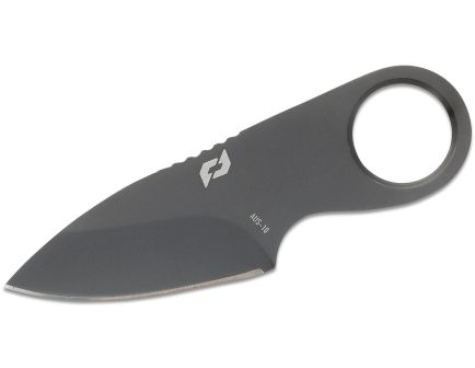 Schrade Spare Change Fixed Blade Drop Point Knife, Gray - 1182508