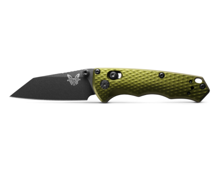 Benchmade Full Immunity Folding Wharncliffe Knife, Woodland Green - 2900BK-2