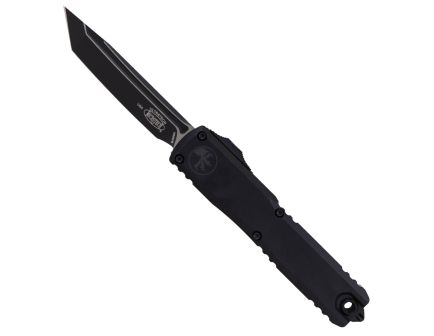 Microtech Ultratech Gen III ZBP OTF Tanto Knife, Black - 1123-1T