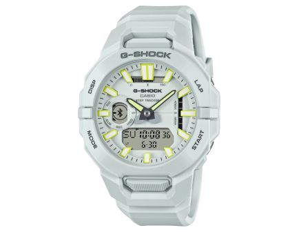 Casio G-Shock Move GBA950-7 Analog/Digital Wrist Watch, White - GBA9507ACR