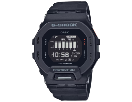 Casio G-Shock Move GBD2001 Digital Wrist Watch, Black - GBD2001