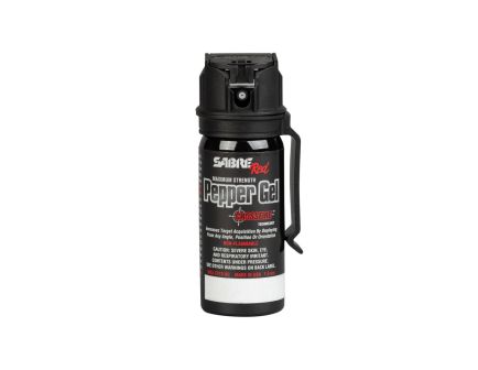 Sabre Crossfire Pepper Gel 1.5oz w/ Belt Clip, Black - MK3-CFTG-BC