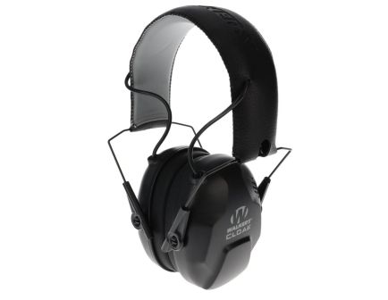 Walker Cloak Single Mic Electronic Earmuff, Black - GWP-CLKSM