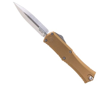 Microtech Mini Hera II D/E OTF Bayonet Point Knife, Tan - 1702M-10TA