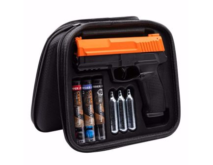 P2P Secure 68P Impact Ball Launcher Defense Kit, Black/Orange - 2292329