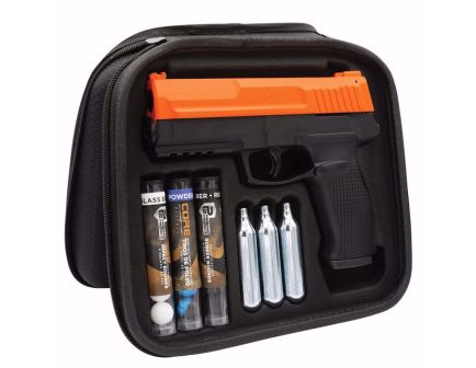 P2P Secure 68P Impact Ball Launcher Defense Kit (Non Pepper), Black/Orange - 2292330