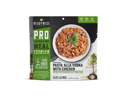 ReadyWise Freeze Dried Pasta Alla Vodka 6 Count Pro Meal - RW05-406